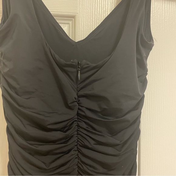 COPY - NWOT aritzia Ten by Babaton black sparkle dress, ruched mini dress (size… - Picture 7 of 9